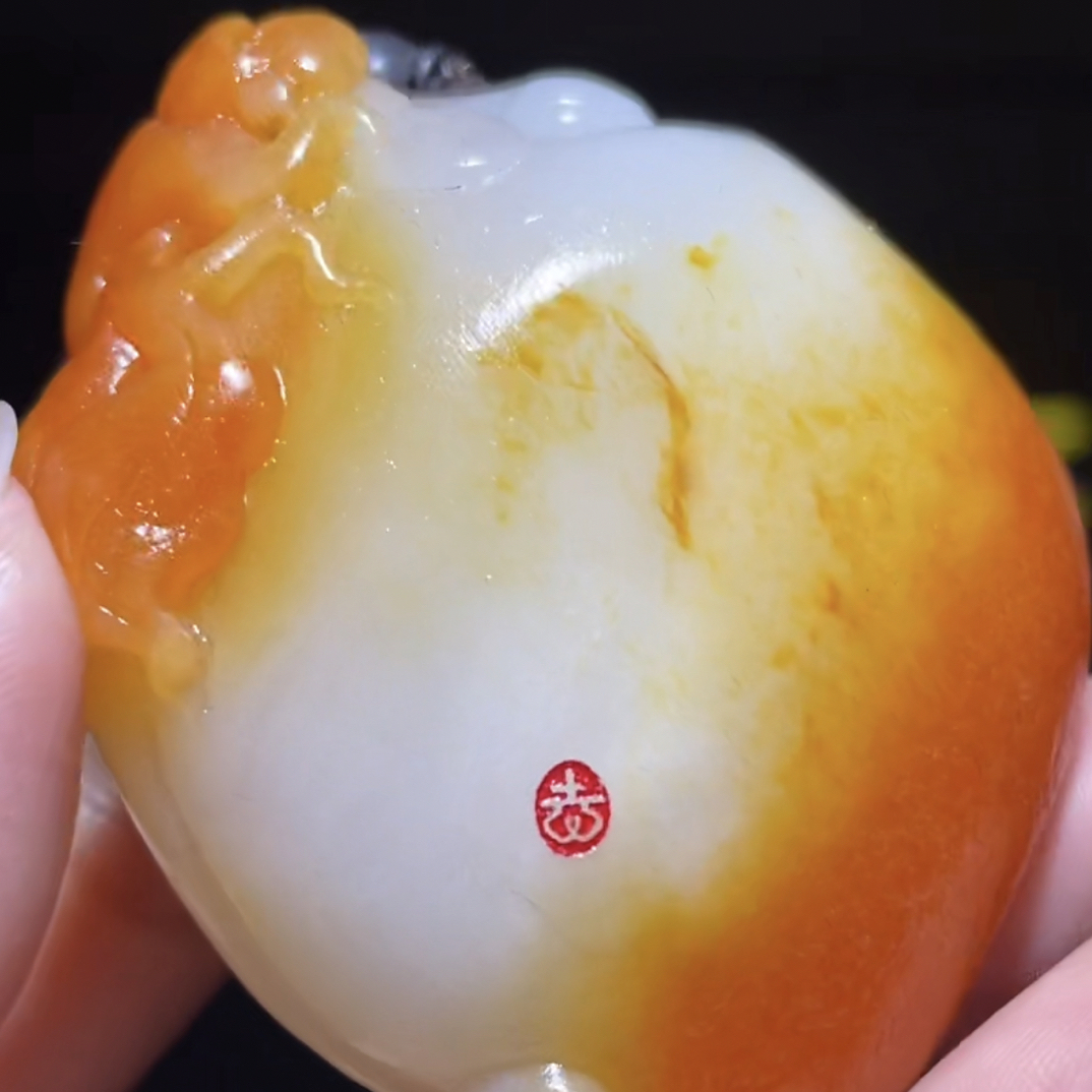 手把件货玉石把玩件文玩摆件D2