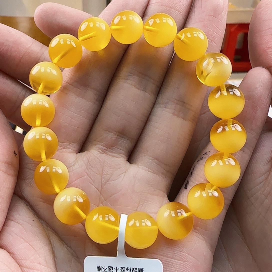 琥珀裸石未镶嵌蜜蜡