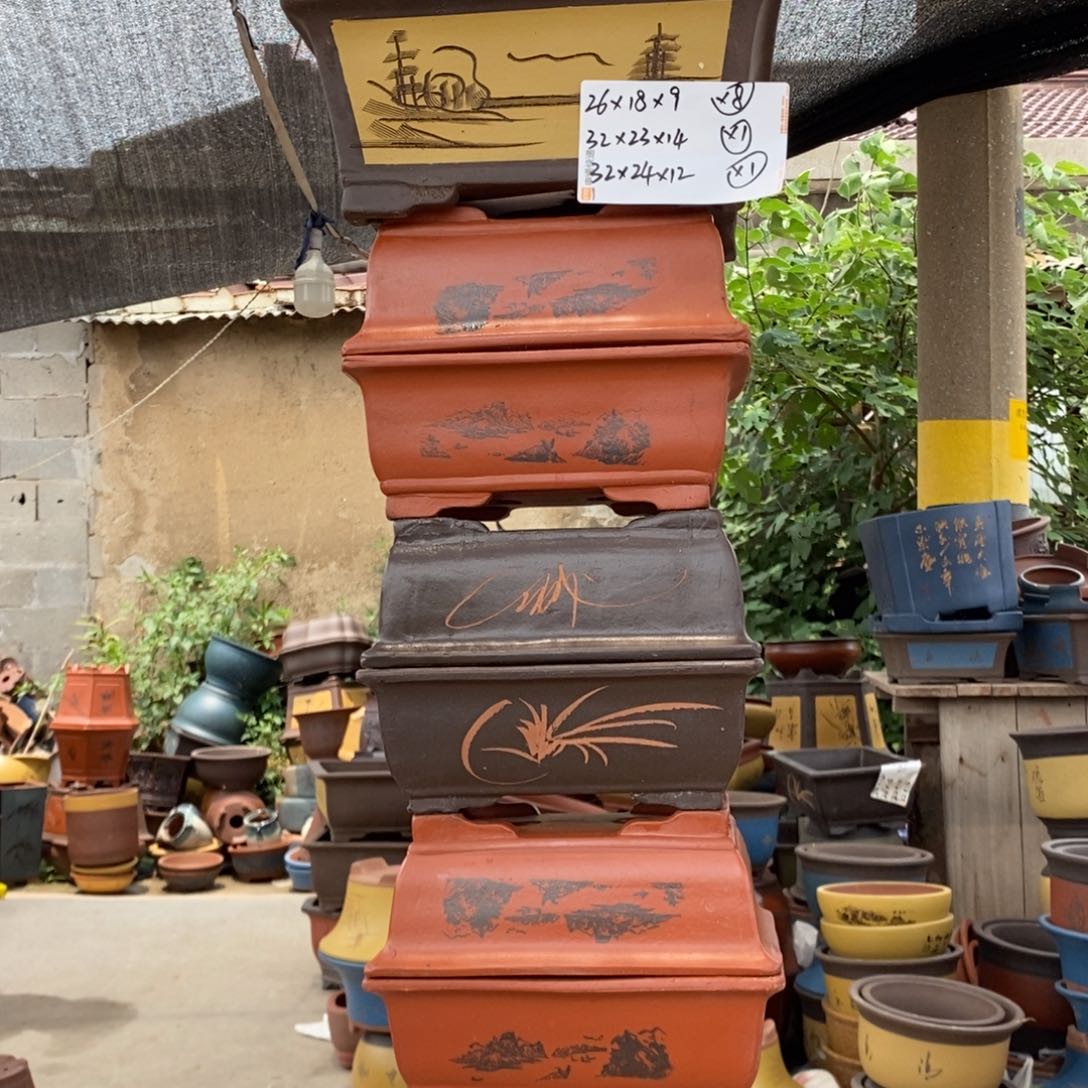 紫砂花盆紫砂壶的时候我就