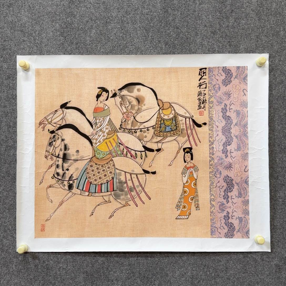 国画zz蒋凯老师手绘作品