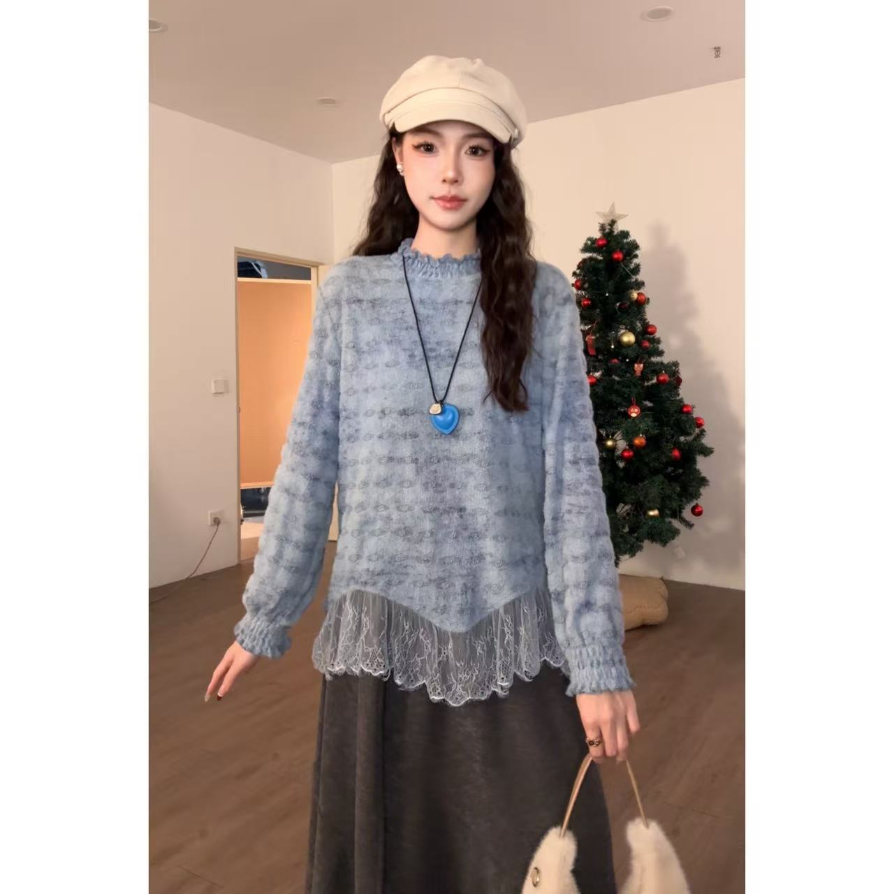 旻旻上衣衬衫女喜欢留言上新