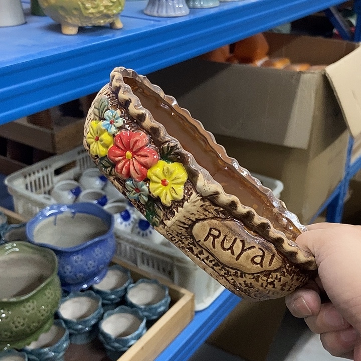 花盆单场满9.9发货18*8*5爱心口