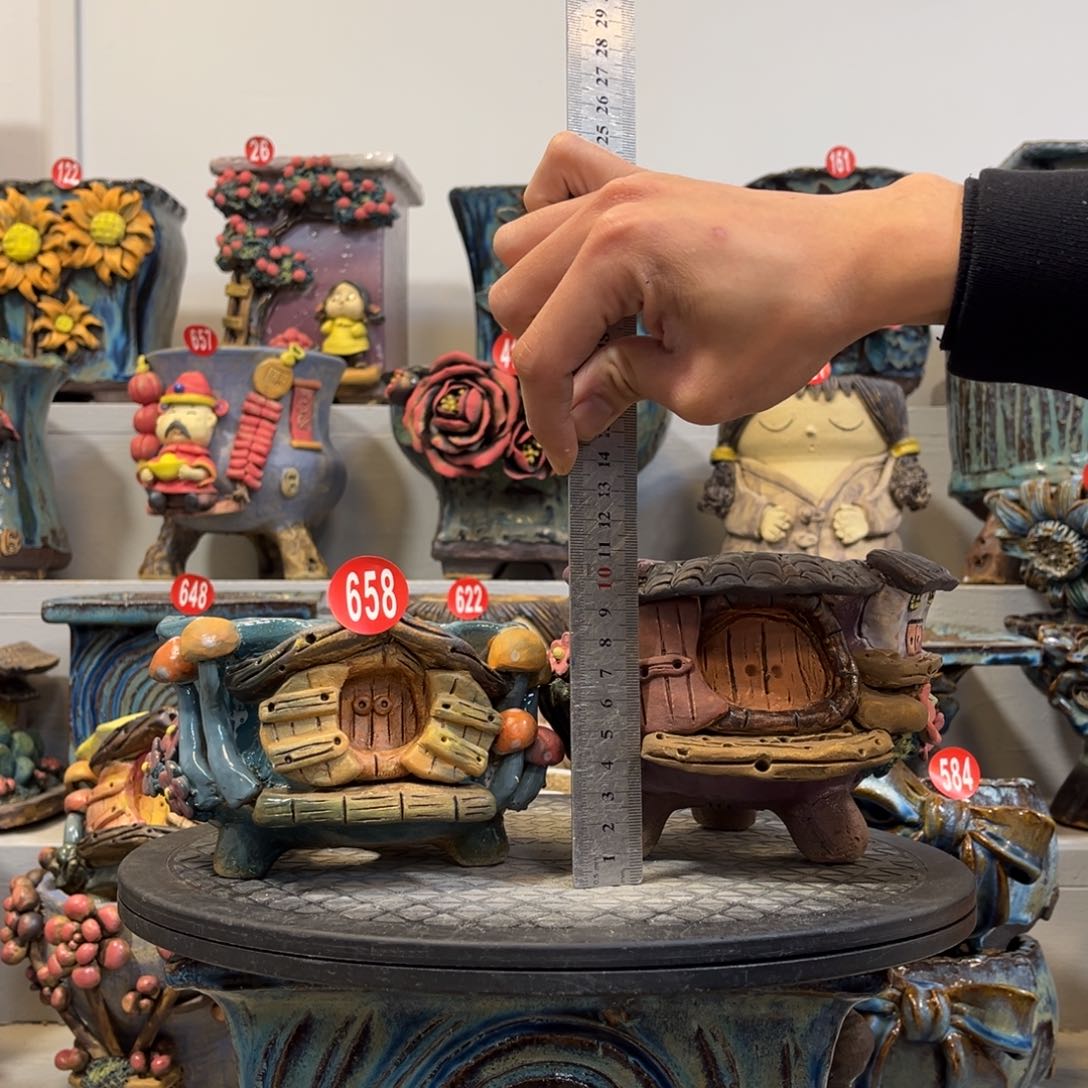 陶瓷福利658 号陶然花盆