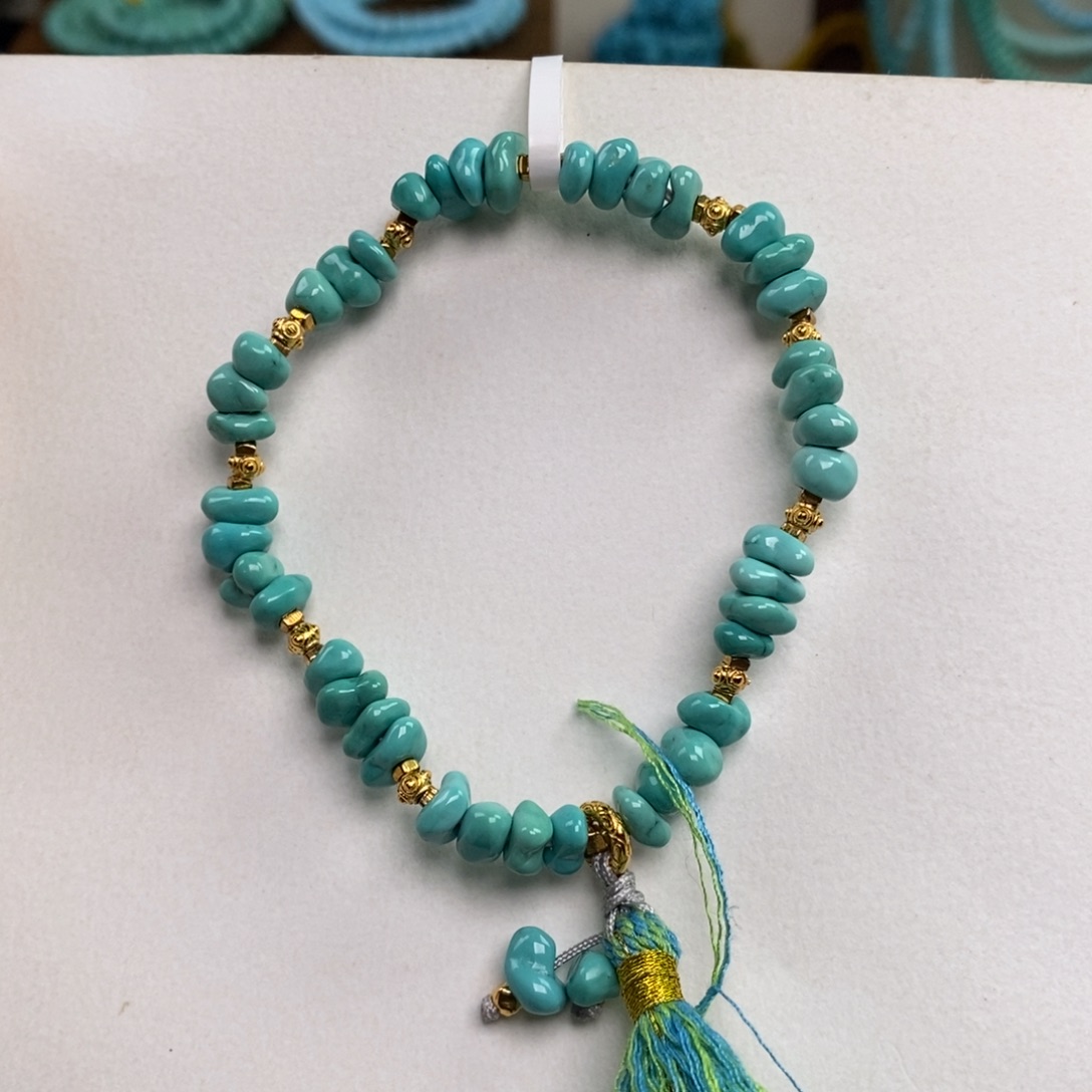 绿松石未镶嵌手串