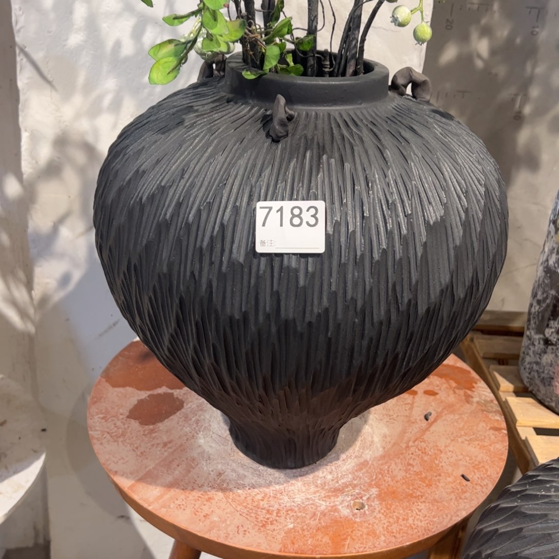 瓷片7183高33口9默认无孔的