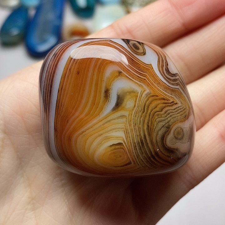 用***7玛瑙/玉髓未镶嵌吊坠(不含链)