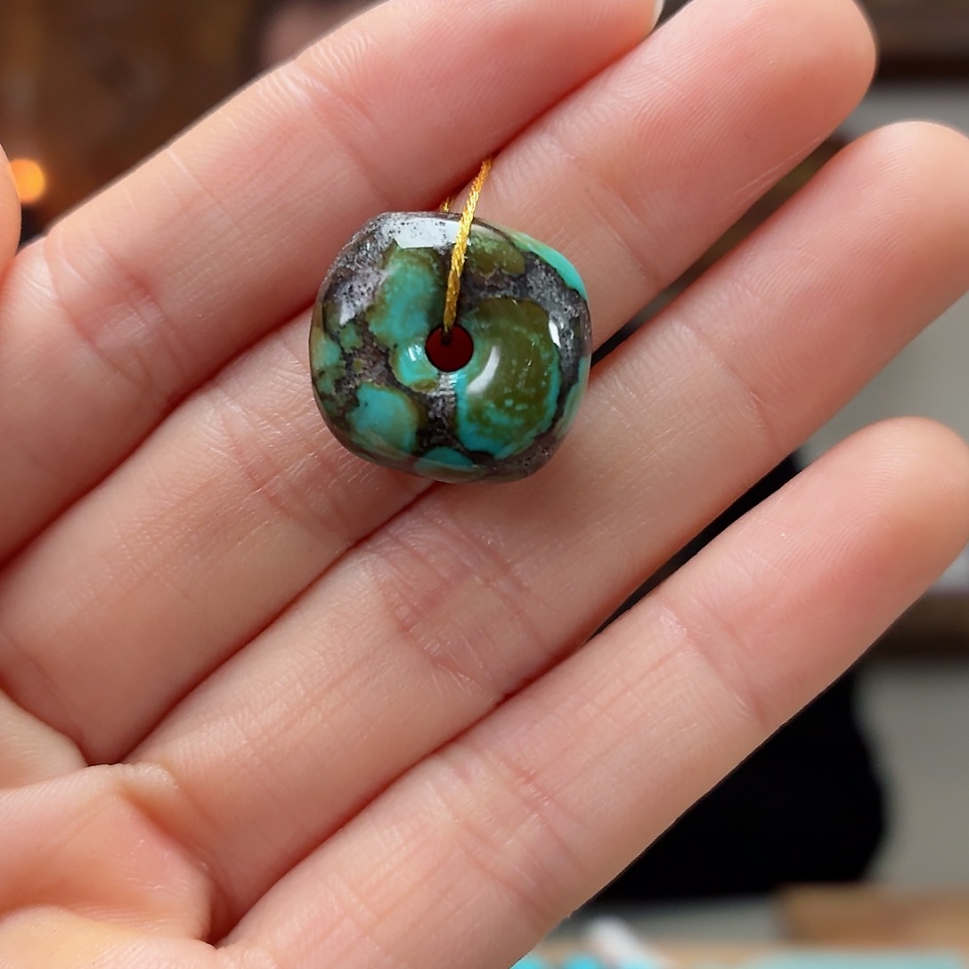 未镶嵌绿松石珠宝奇石