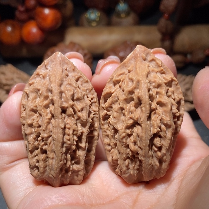 把件文玩核桃东北楸子小雪223