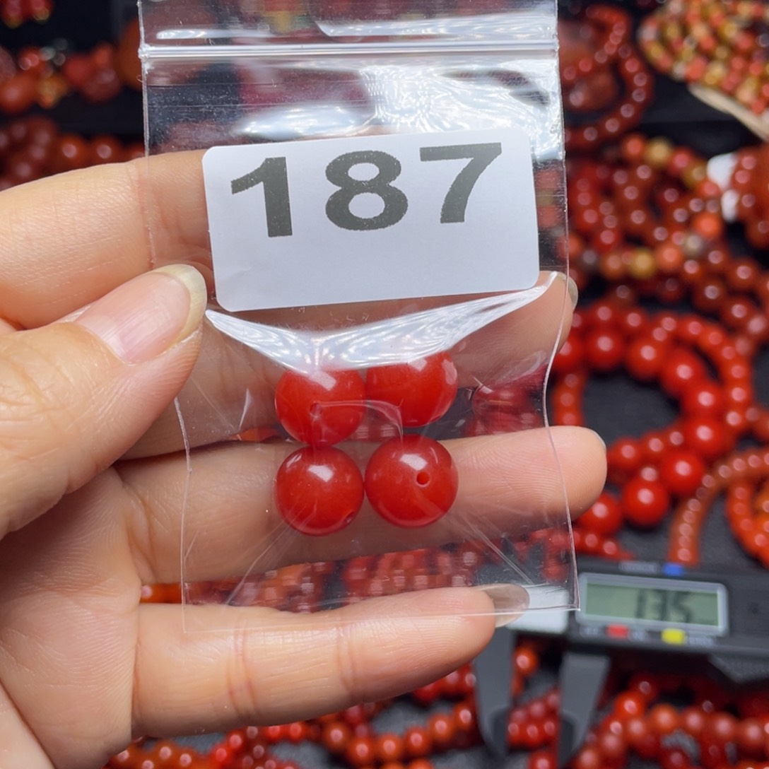 南红玛瑙手链未镶嵌小*儿