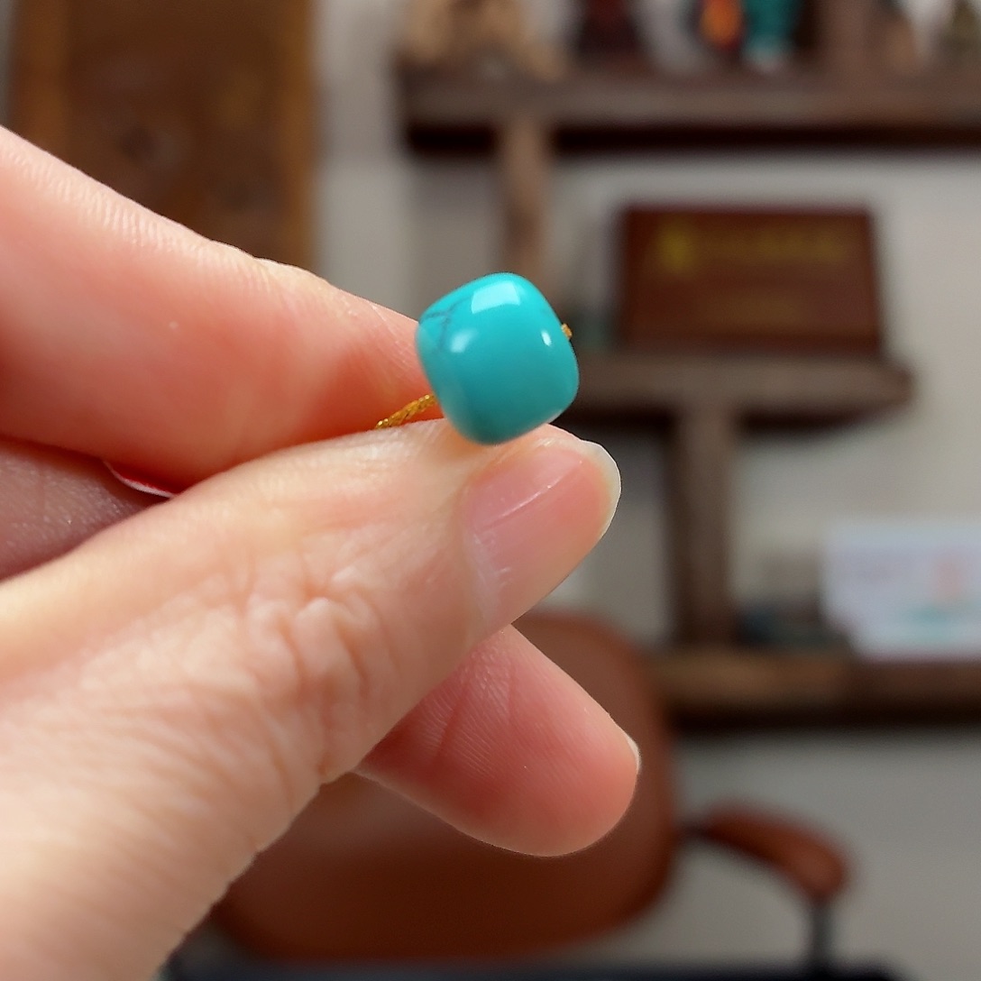 未镶嵌绿松石珠宝奇石