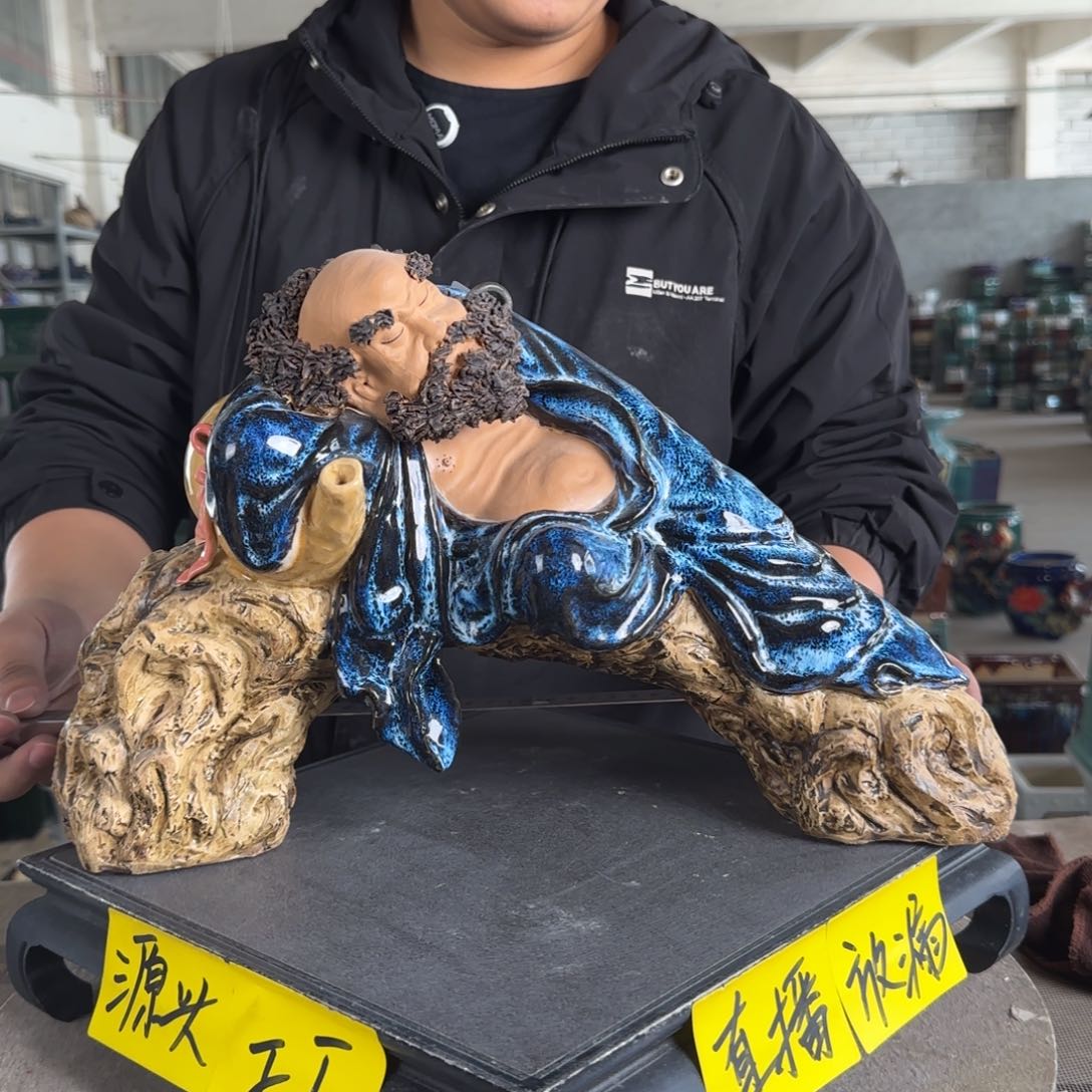 陶。一风堂石湾花盆