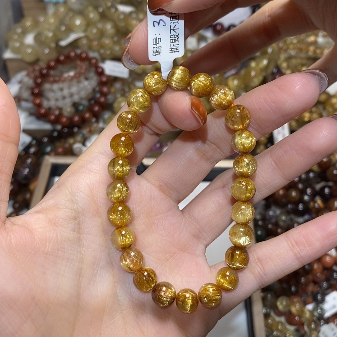 水晶手串未镶嵌手串