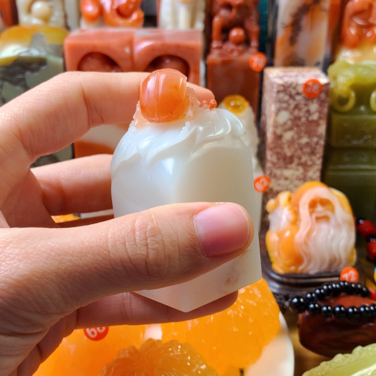 【闪购商品】寿山石落*寿山石纯手工雕刻