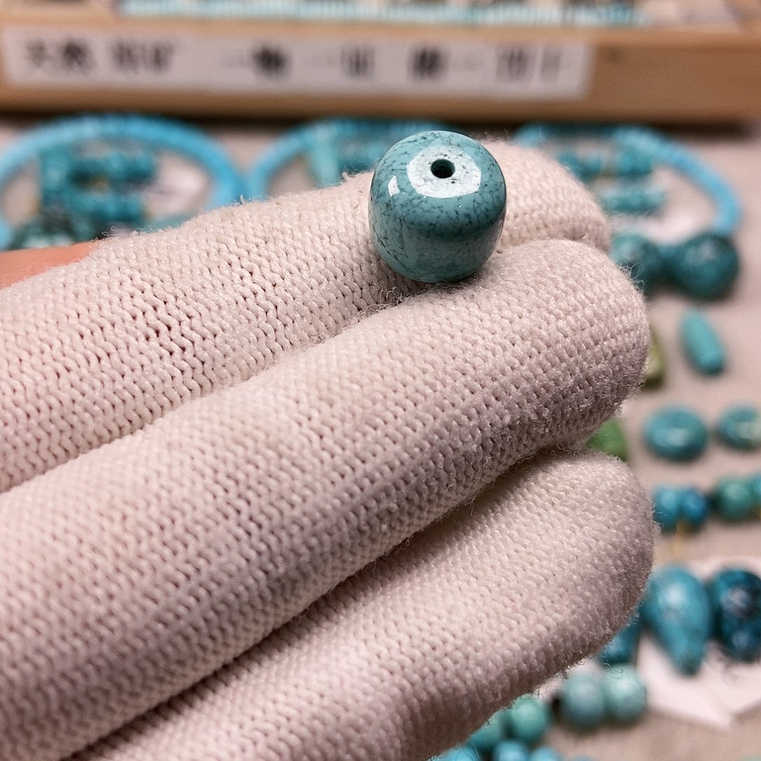 未镶嵌绿松石珠宝半成品