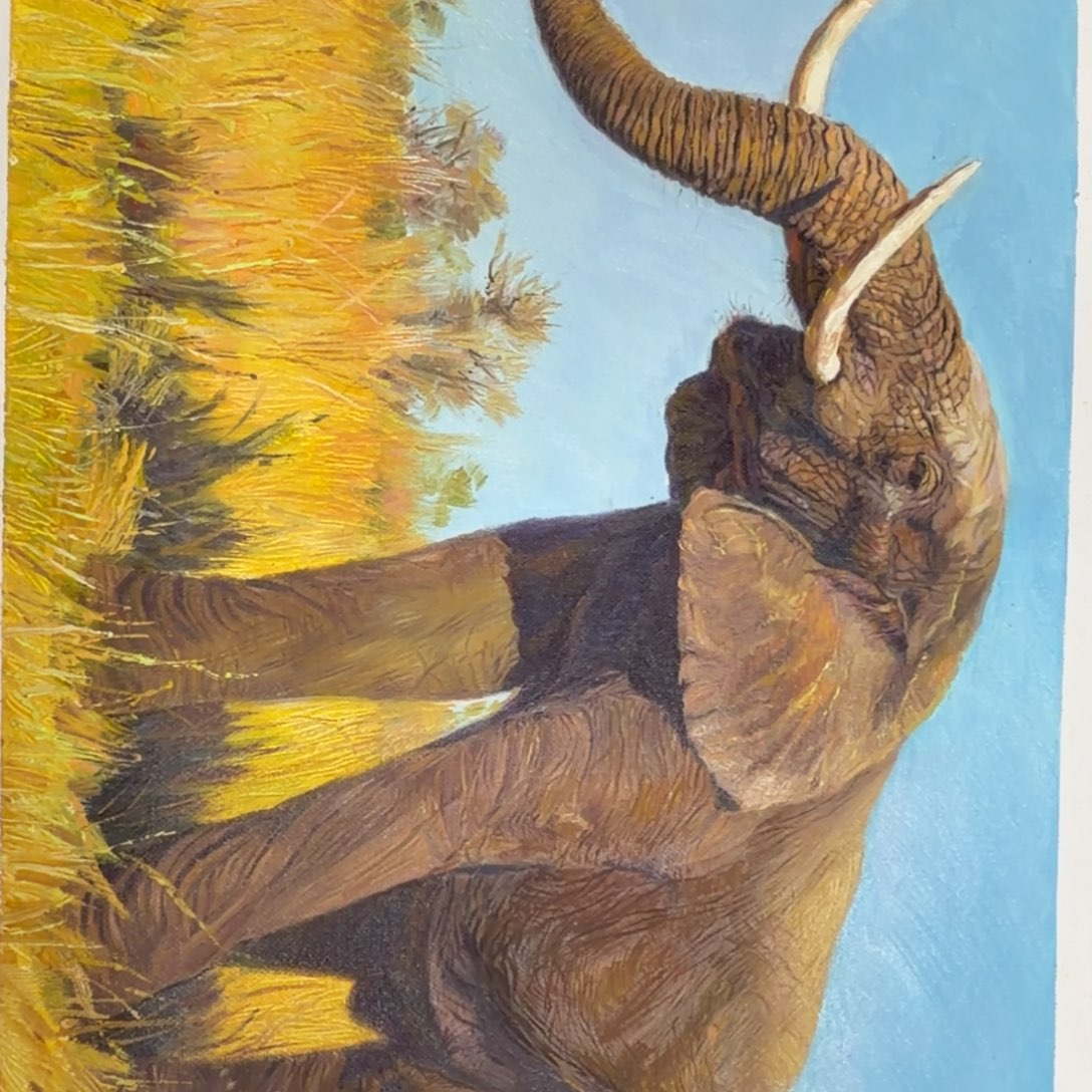 油画我也想要这样的男朋友