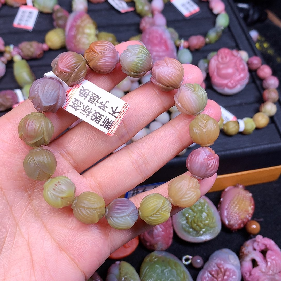 玛瑙/玉髓未镶嵌手链