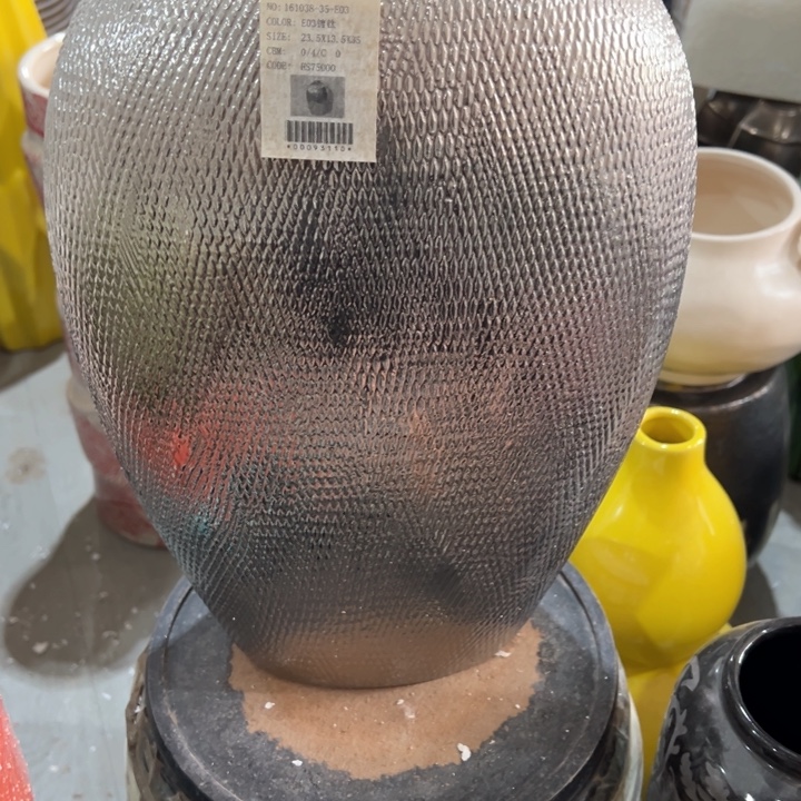 陶瓷花瓶摆件外贸出口微瑕捡漏