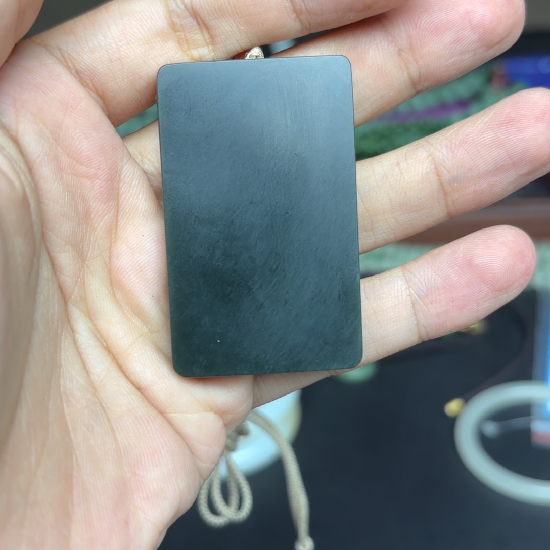 和田玉未镶嵌吊坠(不含链)