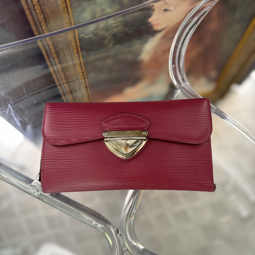 95新 LouisVuitton/路易威登 复燃精选/水波纹钱包