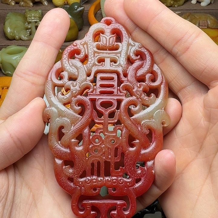 和田玉挂件未镶嵌