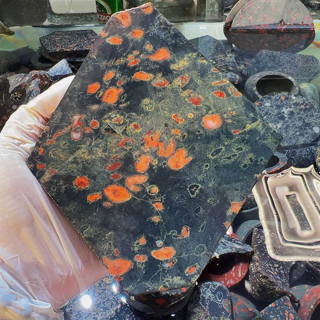 梅花玉鱼缸石茶周边不退不换