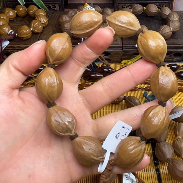橄榄核手串/手链游****龙梅林铁核2.1*2.9