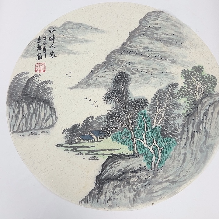 国画纯手绘国画大简陋