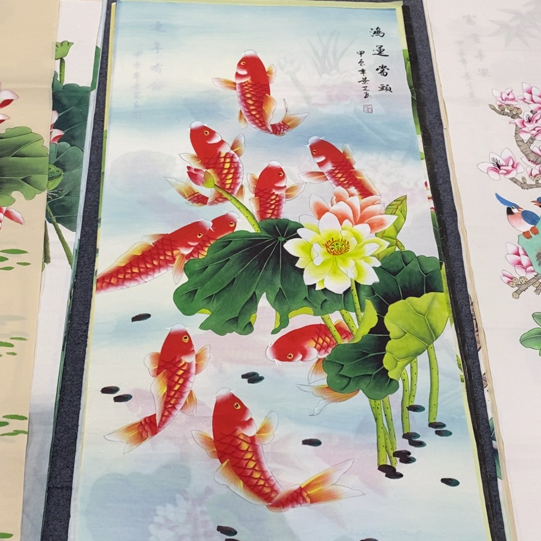 国画138✖️68工笔画画画画画画画作品