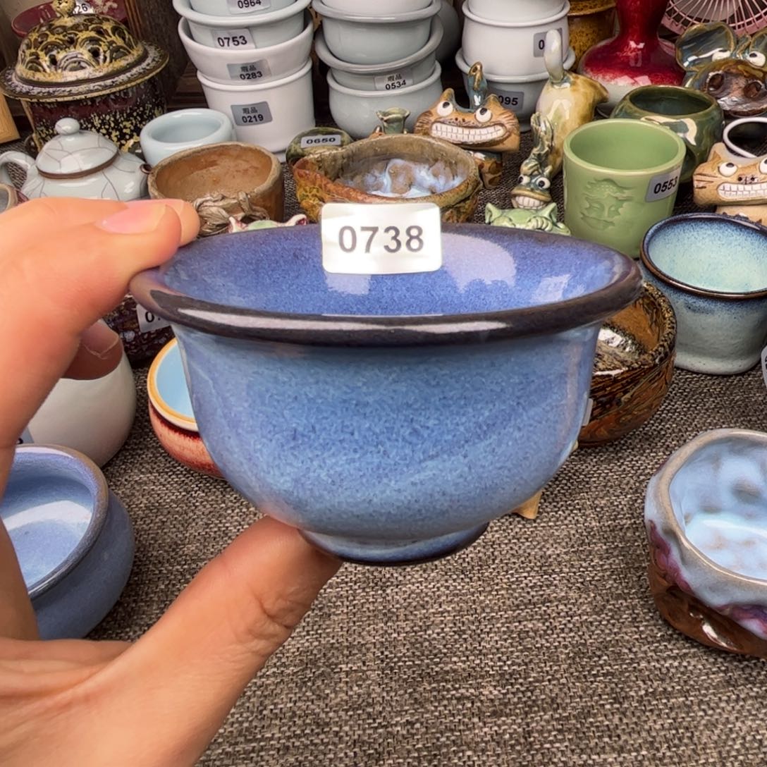 杯子钧瓷窑口自播原矿钧瓷