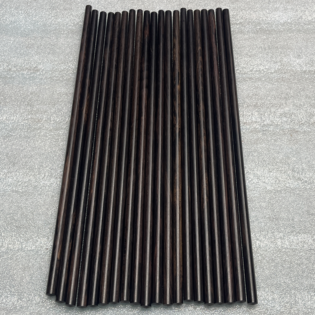 乌木紫光檀无蜡无漆家用防霉防滑筷子