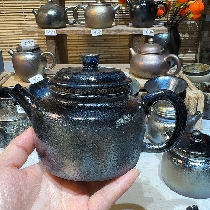 南***⸝壶建水紫陶紫泥柴烧壶