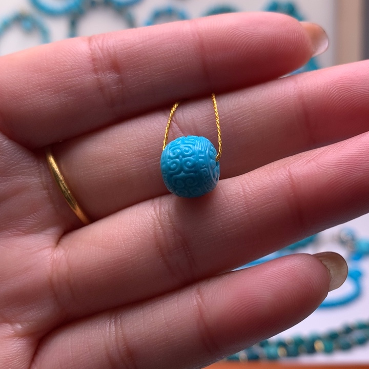 绿松石合金珠宝奇石卡10