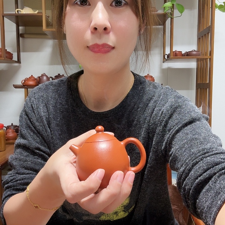 莫***尘紫砂茶壶全手工100cc