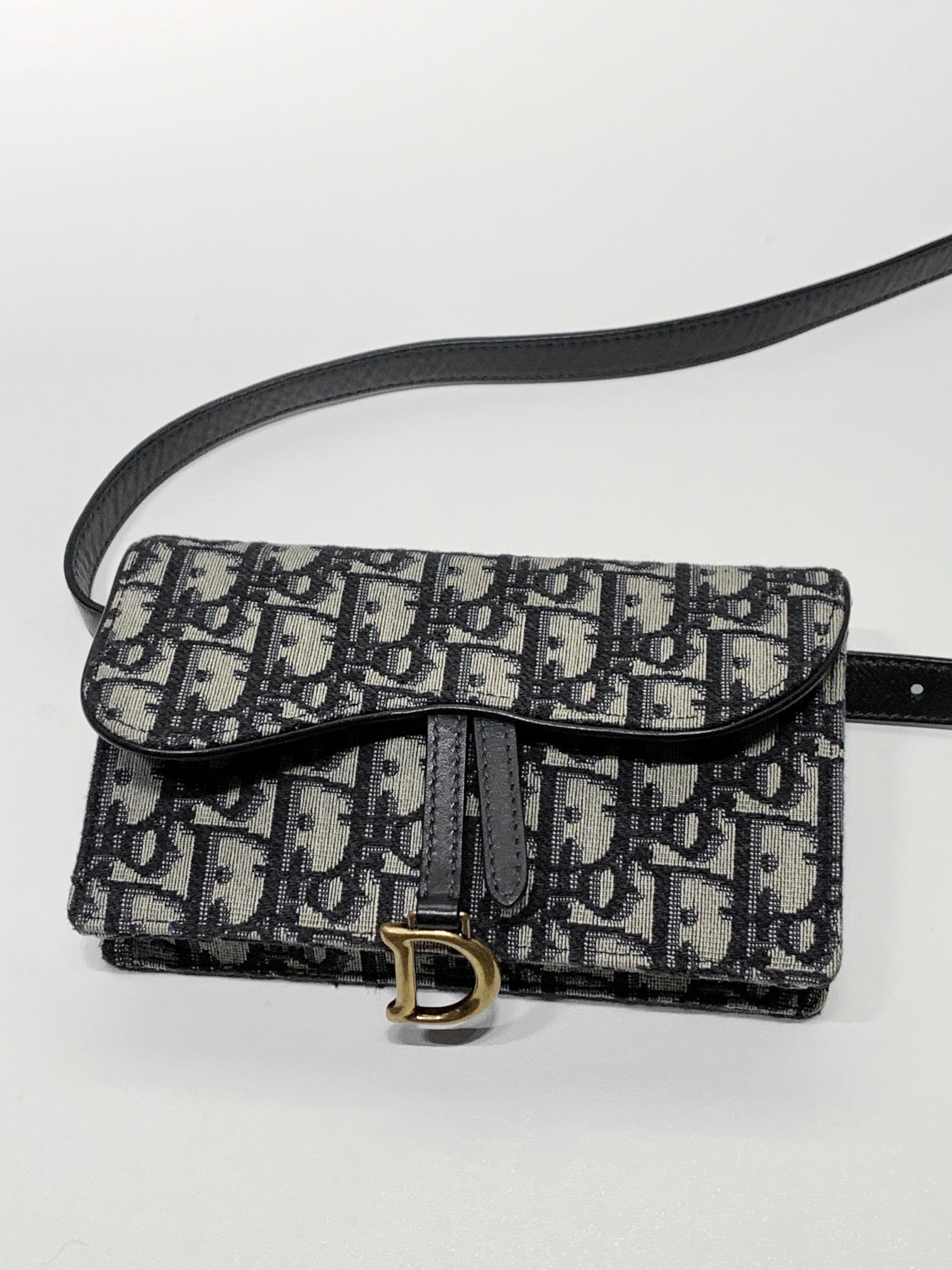 95新 DIOR/迪奥 hihiDior迪奥老花刺绣腰包JL