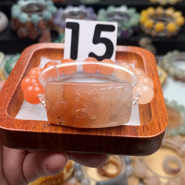 石英质玉手链未镶嵌