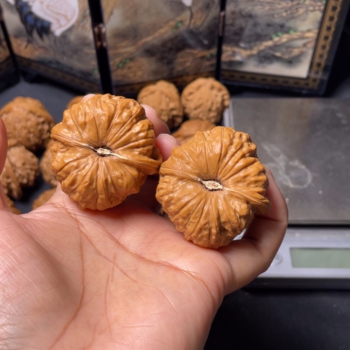 把件文玩核桃41南瓜墩