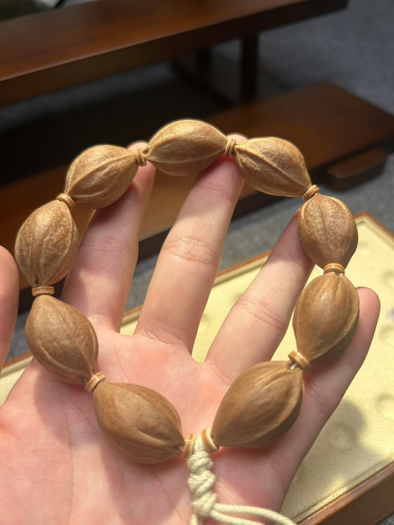 18.5x29原生态梅林铁核精挑高配素串橄榄核