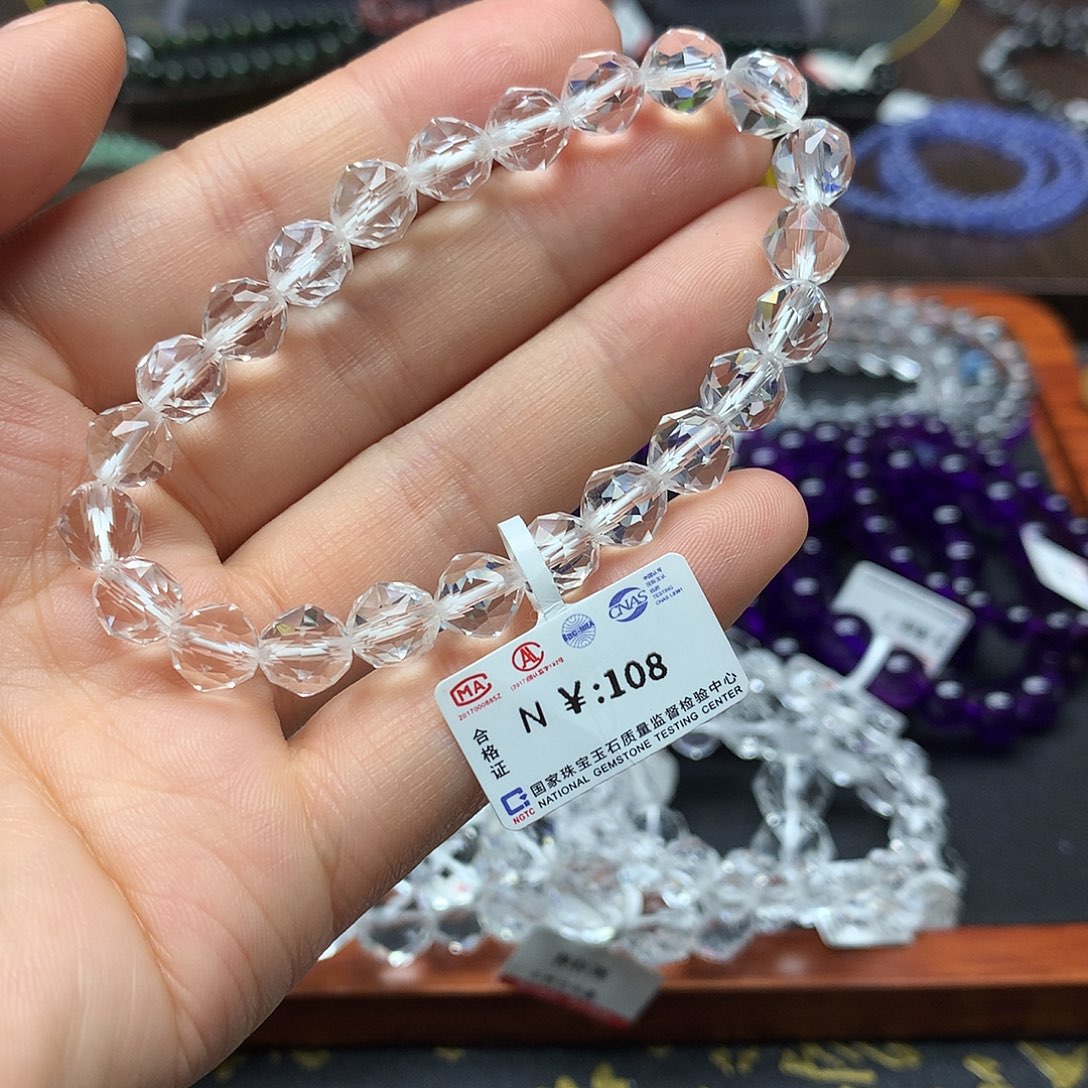 水晶手链未镶嵌手链