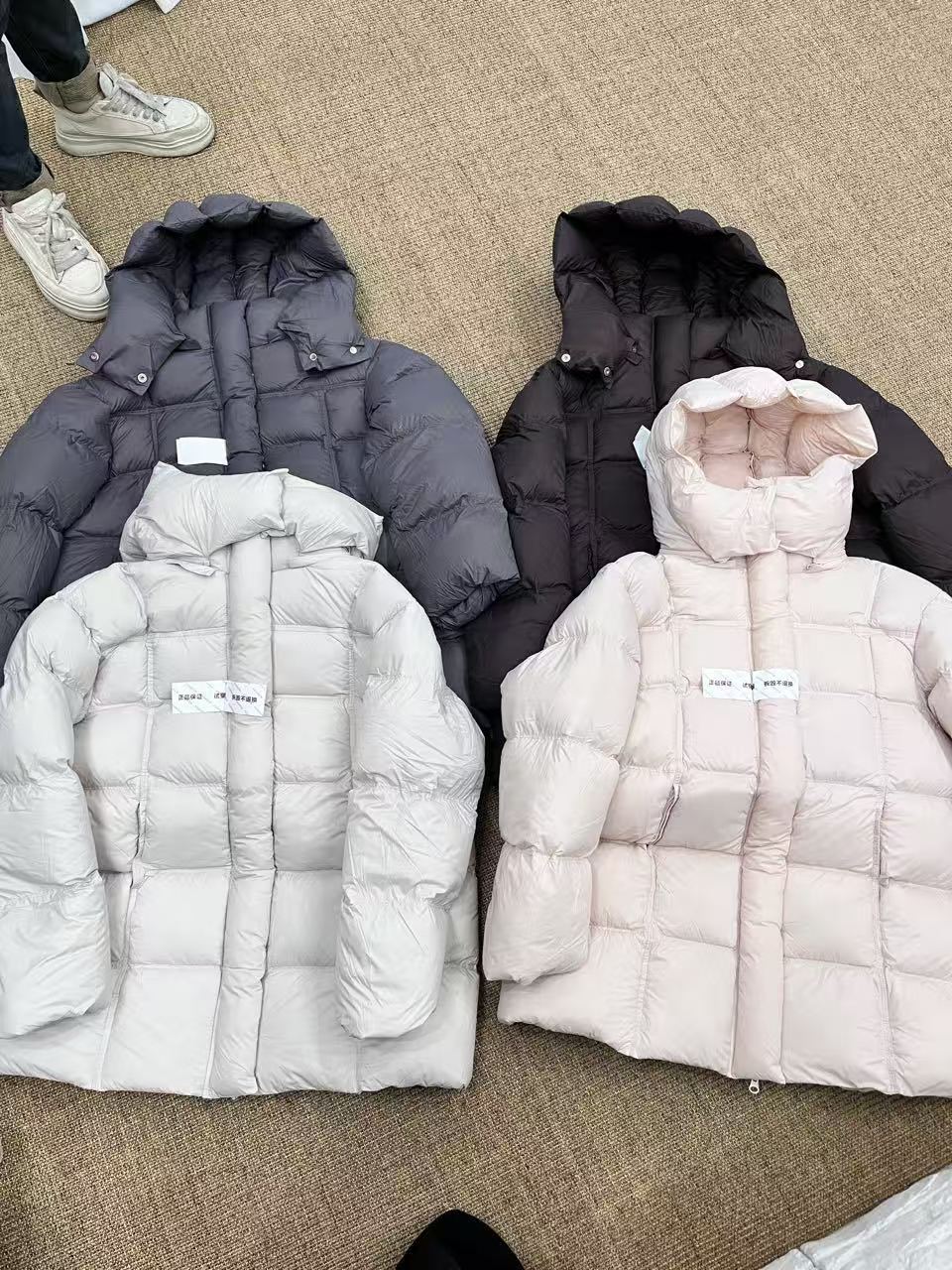 【星·Star】新款冬季中长款泡芙羽绒服轻薄时尚潮流