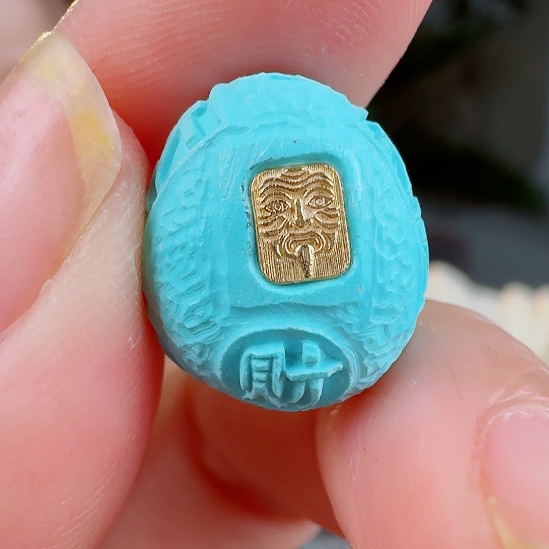 绿松石珠宝奇石未镶嵌