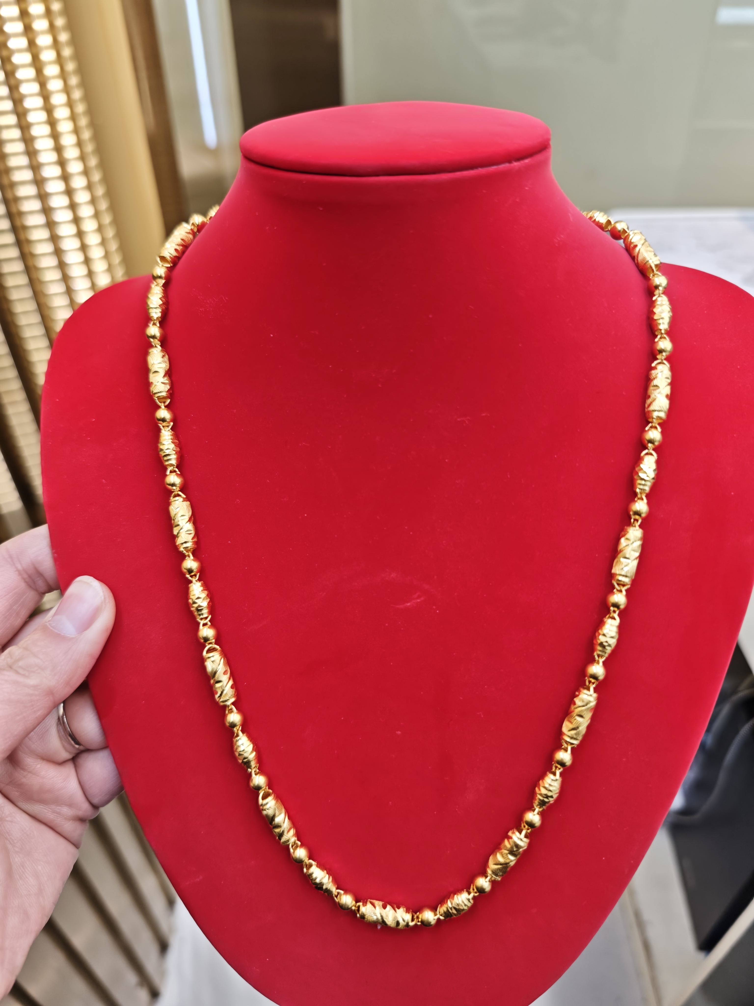 足金项链男士时尚