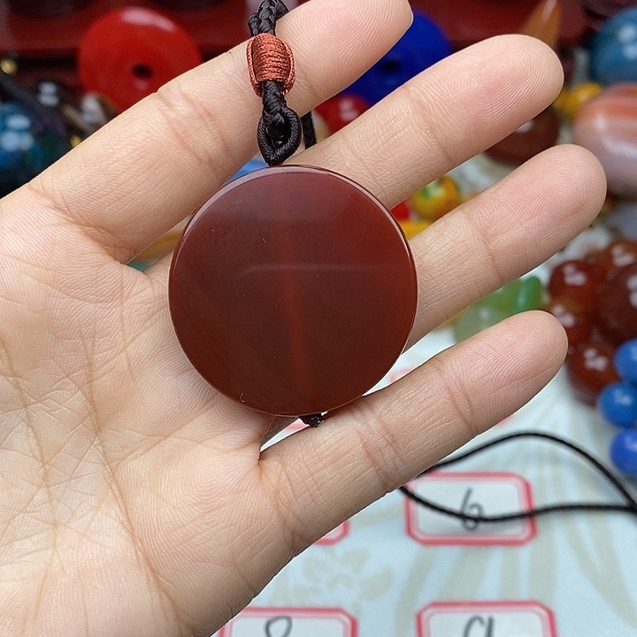 玛瑙/玉髓合金颈饰