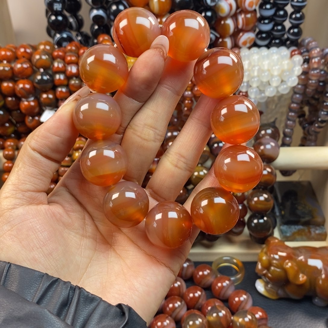 玛瑙/玉髓手链未镶嵌飞****，