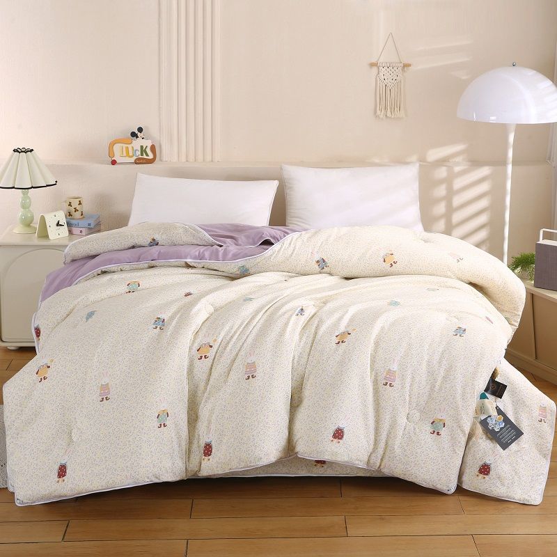 《福多居》大豆纤维秋冬被，学生单人双人四季通用
