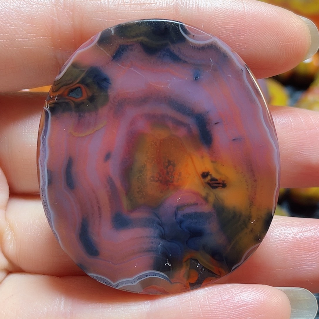 玛瑙/玉髓吊坠未镶嵌