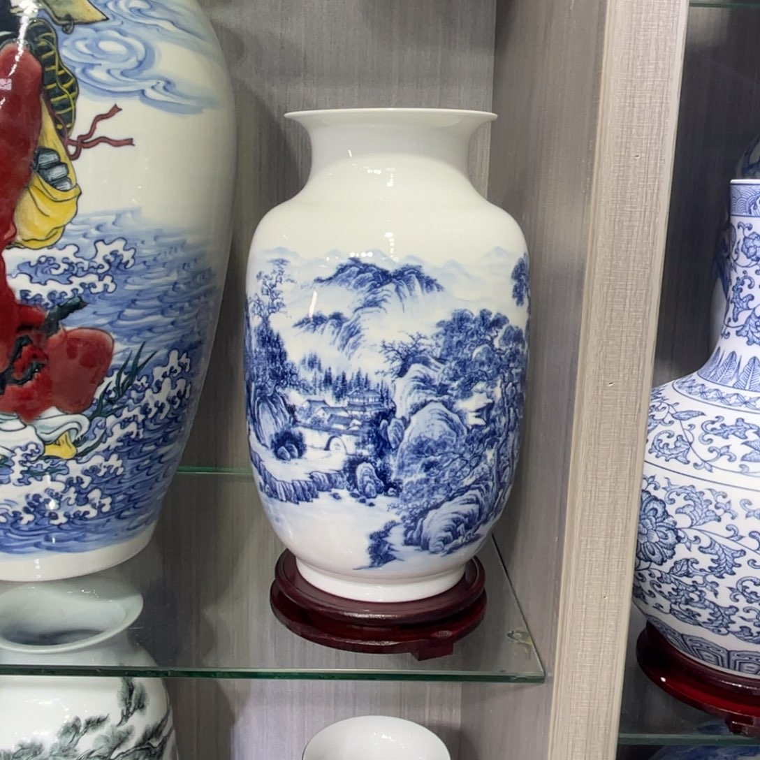 瓶景德镇陶瓷花瓶摆件