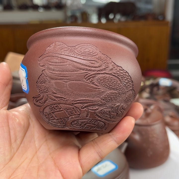 茶壶紫砂紫砂花茶