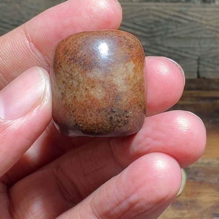 和田玉车挂未镶嵌人*