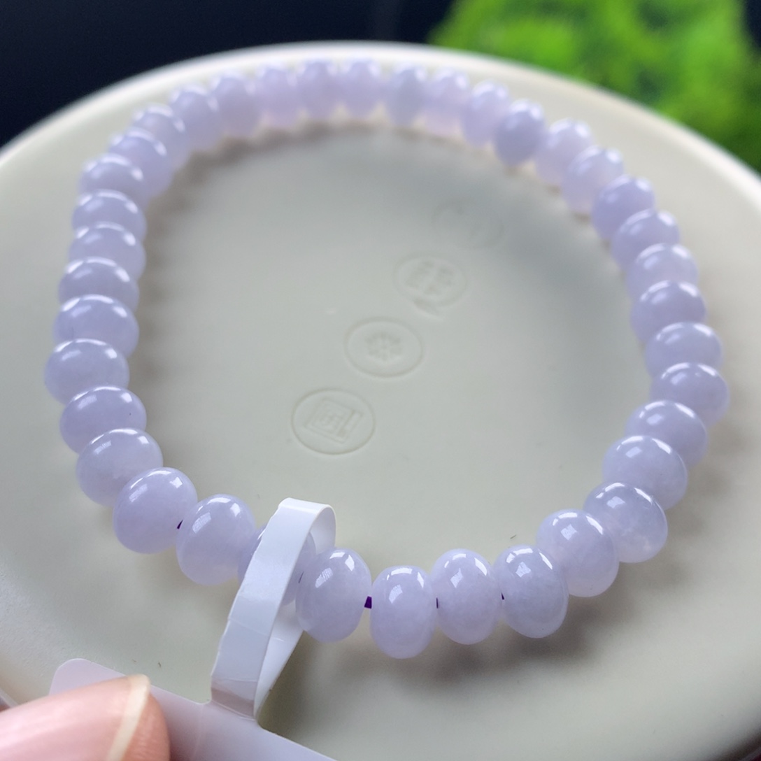 翡翠未镶嵌手链卡6.5