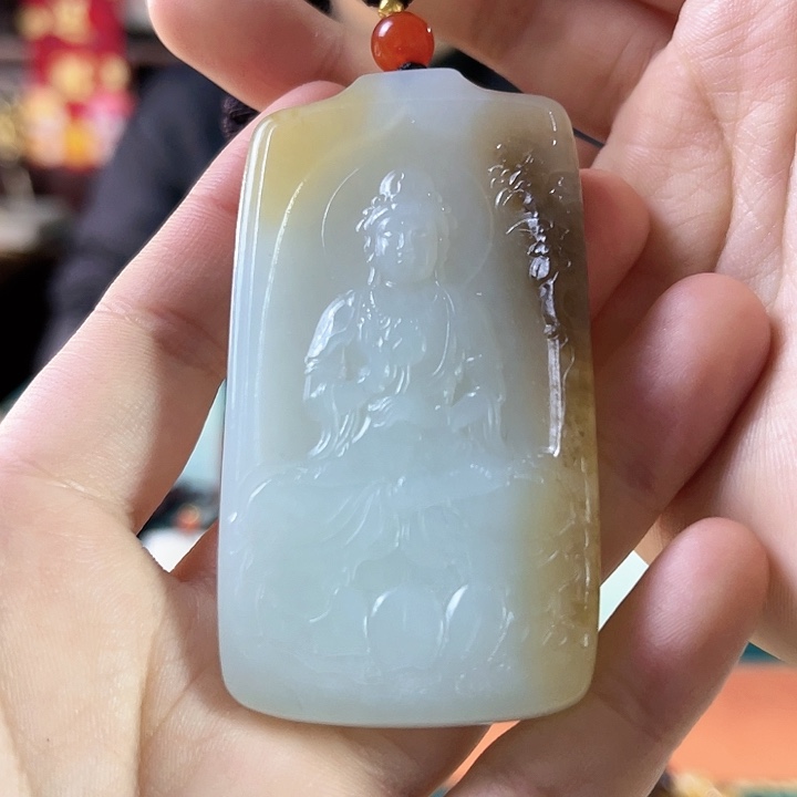 和田玉吊坠未镶嵌